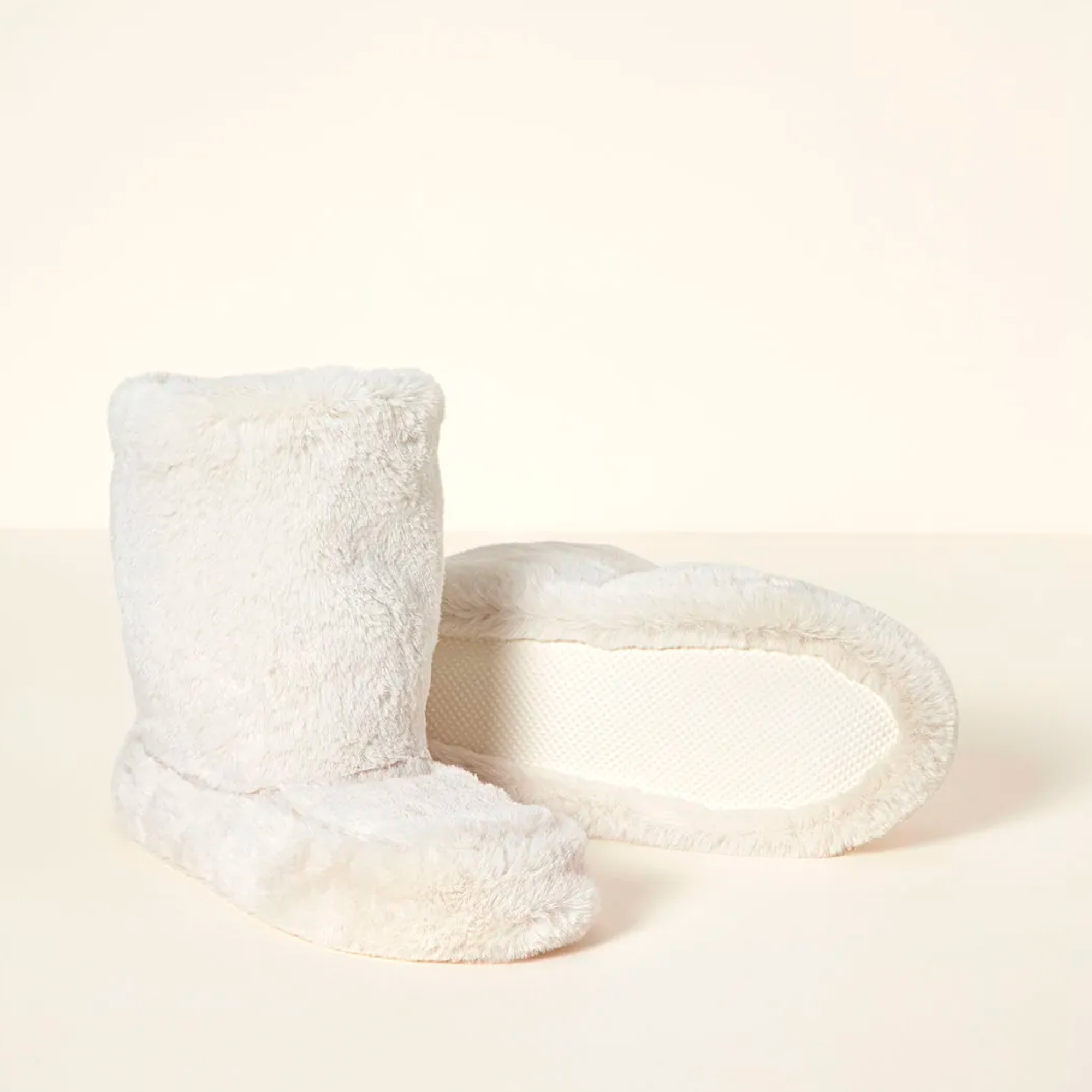 Uncommon Goods Cozy Lavender Warming Booties by Pantuss, Main, color, Natural