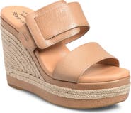 Kork-Ease® Raya Espadrille Platform Wedge Slide Sandal