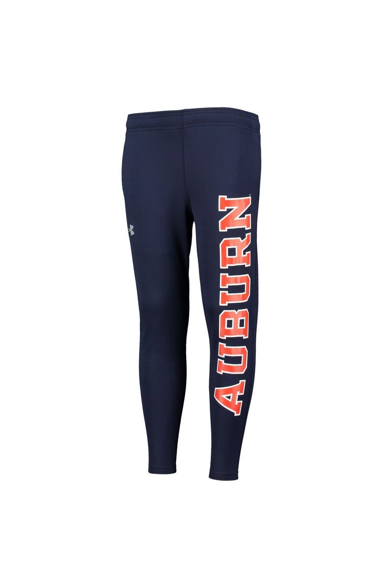 Under Armour Youth Under Armour Navy Auburn Tigers Brawler Pants, Alternate, color,