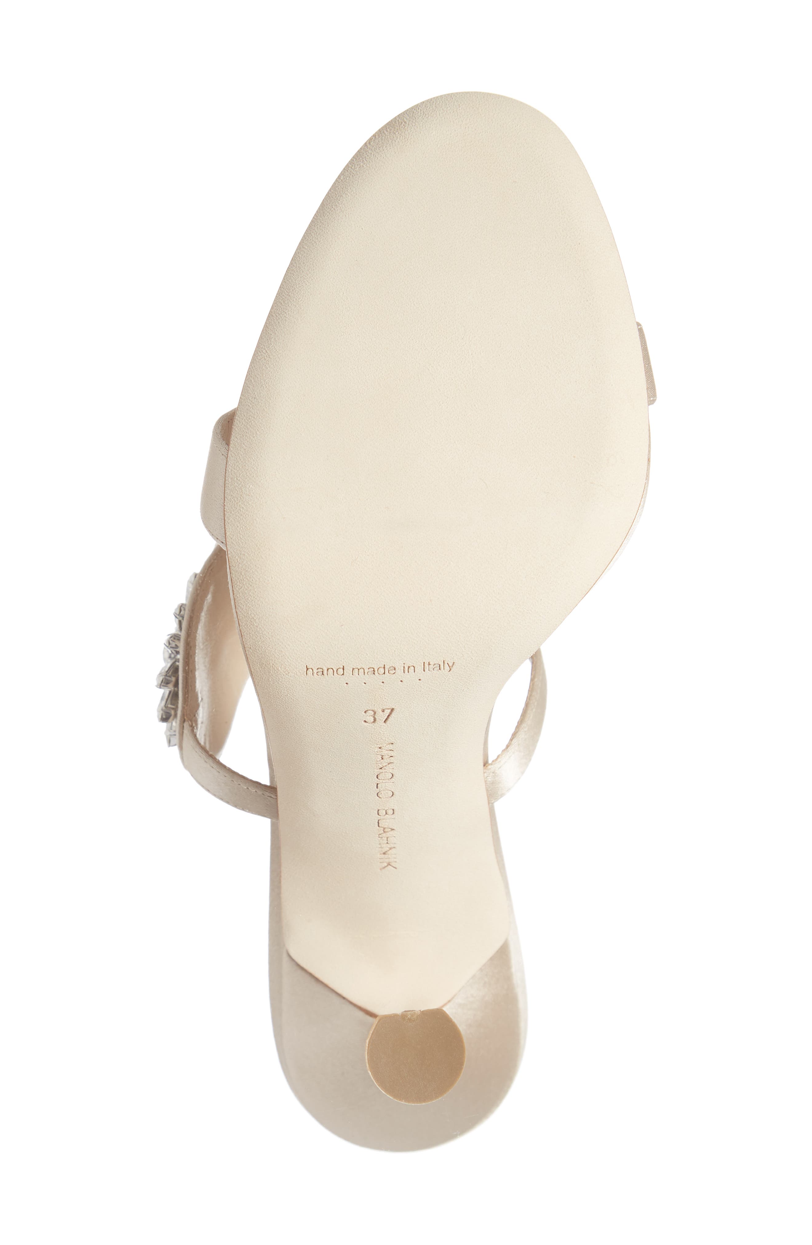 Manolo Blahnik Skysan Crystal Embellished Sandal, Alternate, color, 