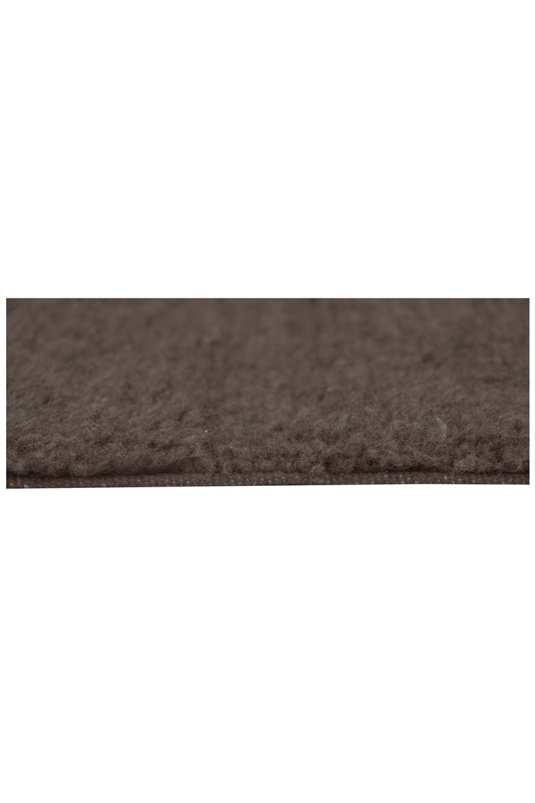 Steppe Woolable Washable Wool Rug, Alternate, color, SHEEP BROWN