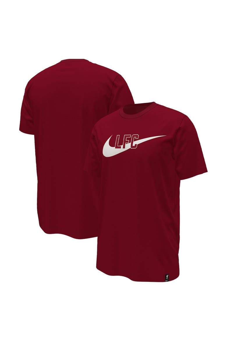 Men's Nike Red Liverpool Swoosh T-Shirt, Main, color, Red