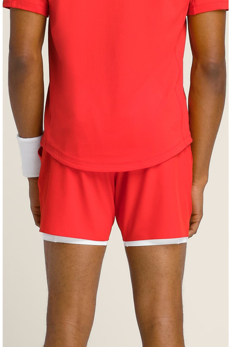 Tournament 5-Inch Unlined Shorts, Alternate, color, INFRARED