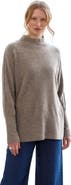 Celtic & Co. Drape Funnel Neck Sweater