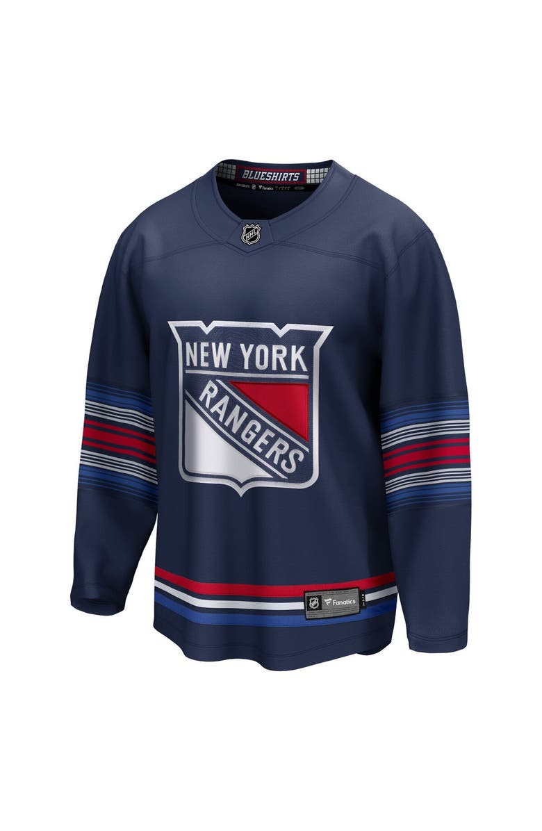 FANATICS Men's Fanatics Branded Navy New York Rangers Alternate Premier Breakaway Jersey, Alternate, color, Navy