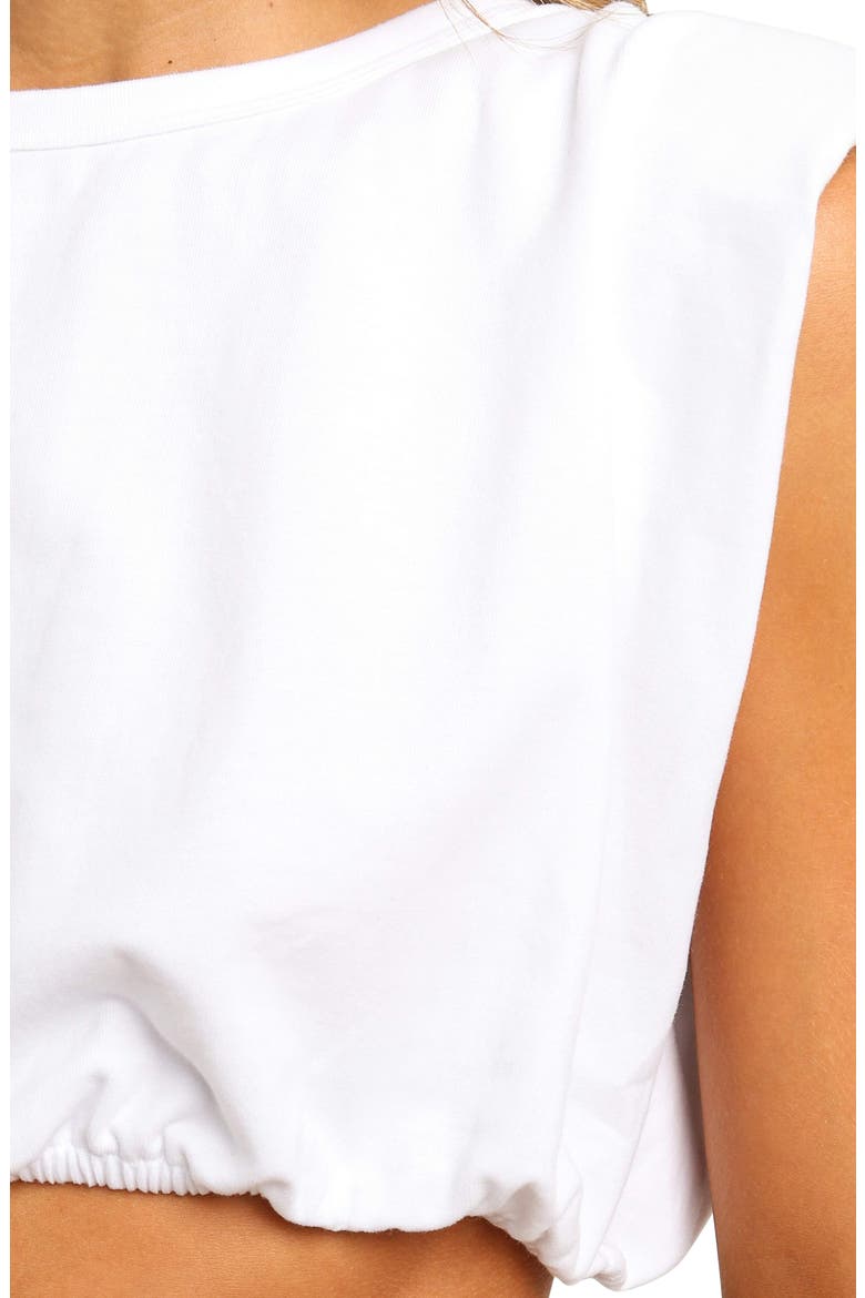 Omri Crop Top, Alternate, color, WHITE