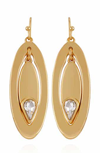 Vince Camuto Oval Drop Earrings