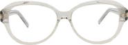 Saint Laurent 57mm Oval Optical Glasses