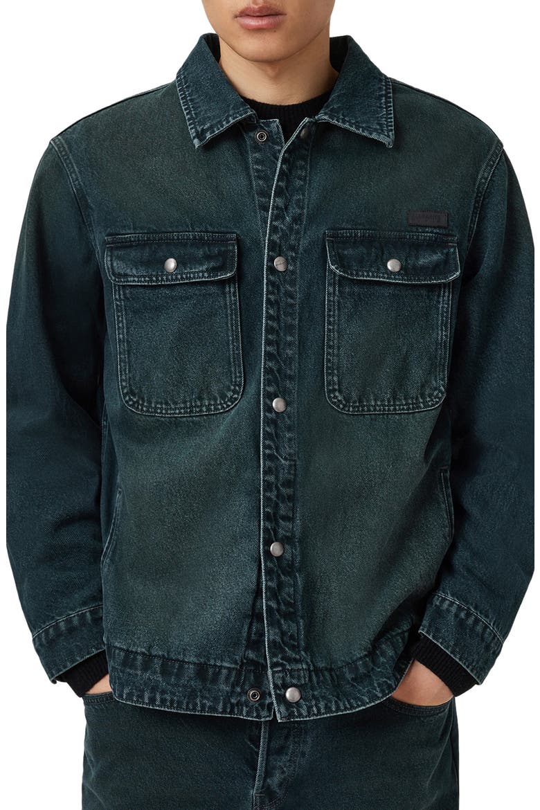 Castleford Denim Jacket, Main, color, PHANTOM BLUE