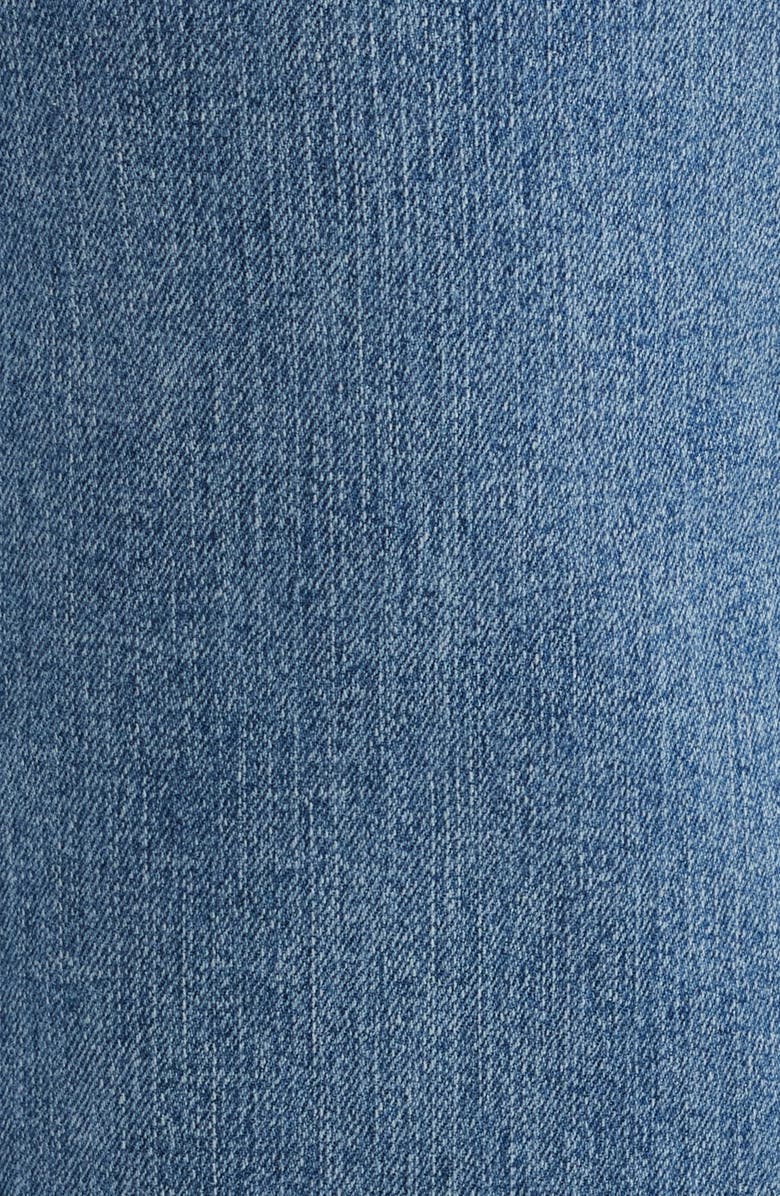 1822 Denim High Waist Cuff Slim Wide Leg Jeans, Alternate, color, Pacific