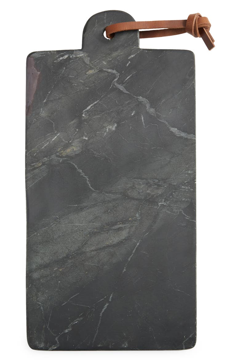 Marble Serving Board, Main, color, EBONY