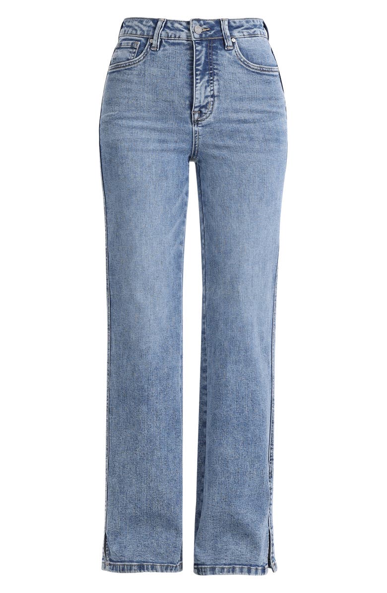Bayeas High Waist Bootcut Jeans, Alternate, color, Light Blue