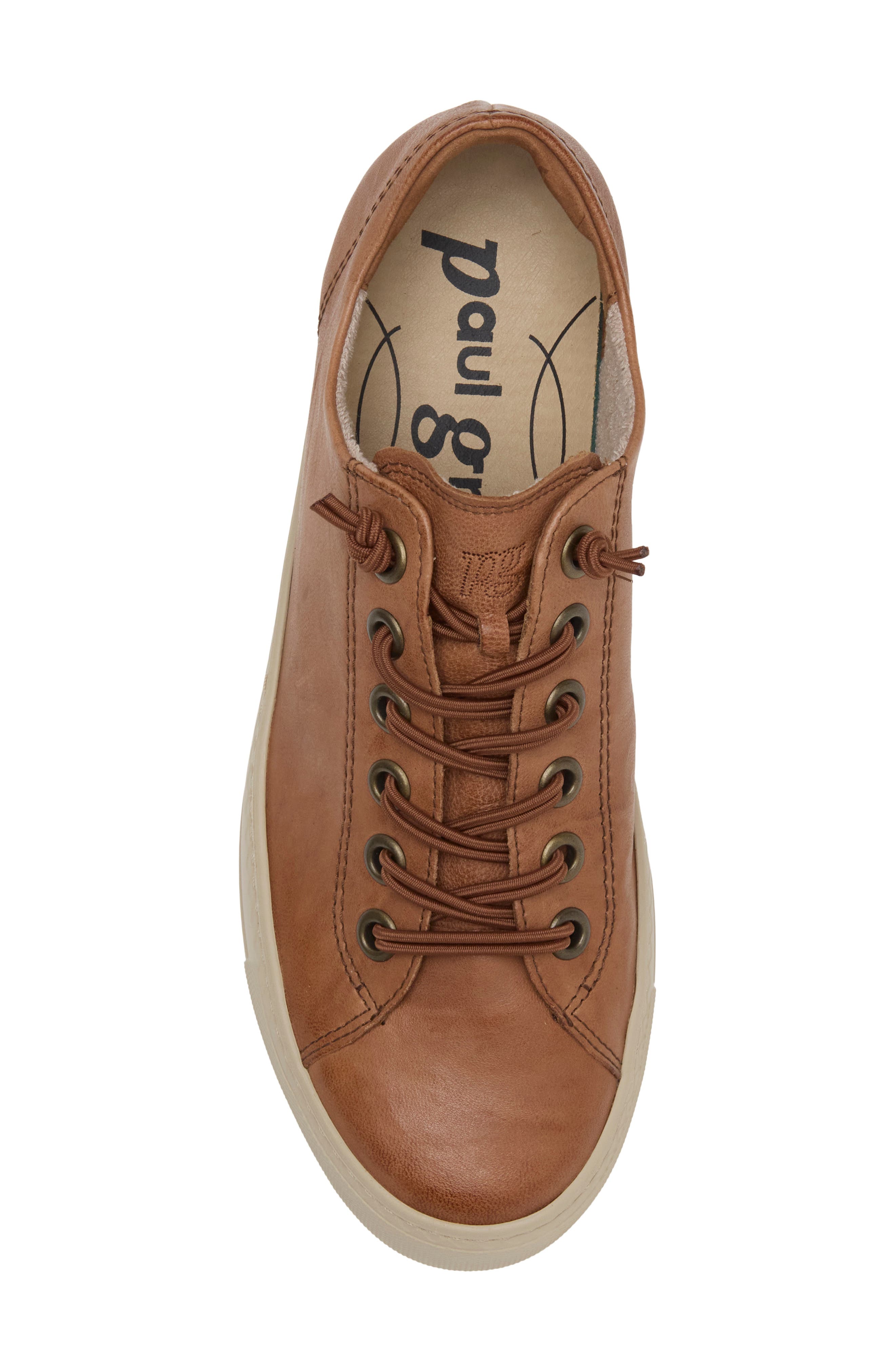 Hadley Platform Sneaker, Alternate, color, COGNAC SPORTNAPPA