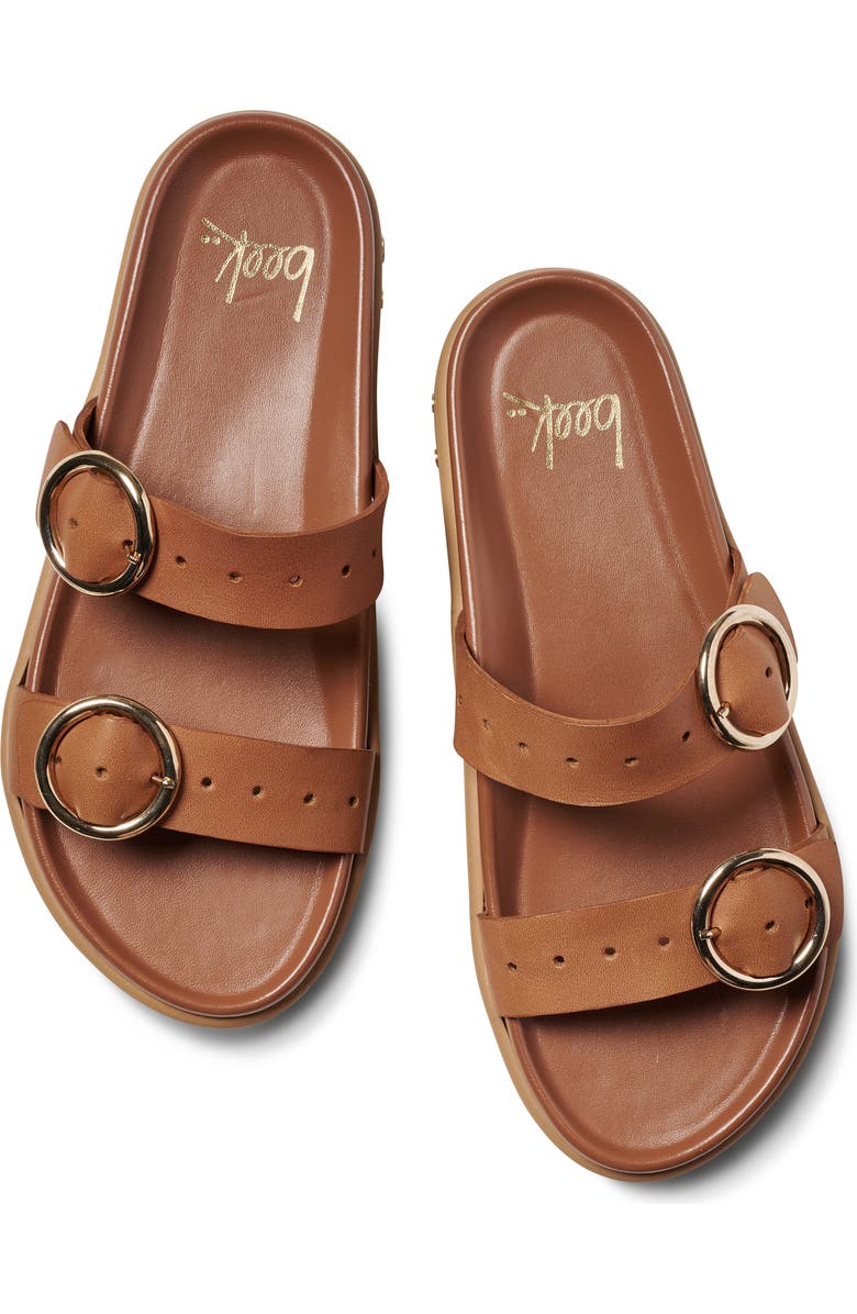 Beek Warbler Platform Slide Sandal, Alternate, color, Tan