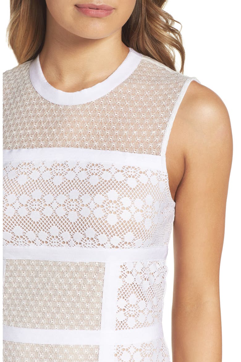 Hola Mamacita Body-Con Dress, Alternate, color, WHITE