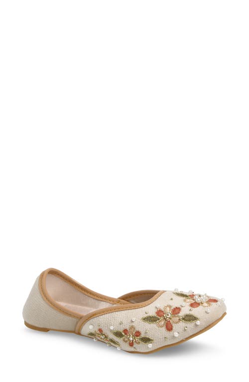 FUCHSIA Chaman Flat in Light Beige at Nordstrom, Size 8