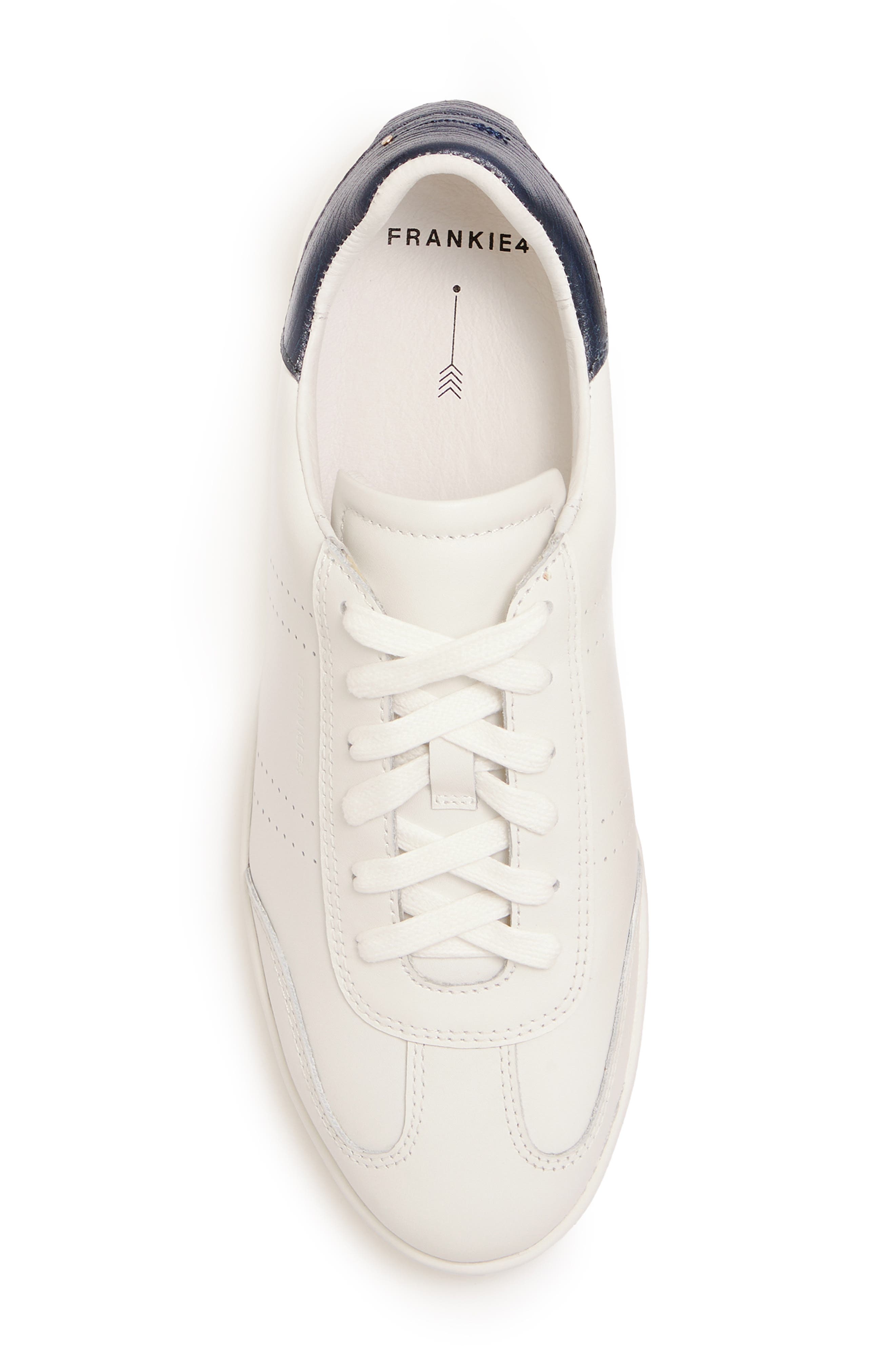 Drew Sneaker, Alternate, color, WHITE/ NAVY