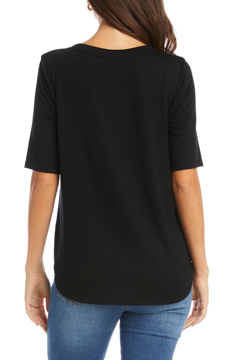 Karen Kane Cutout Detail Top, Alternate, color,