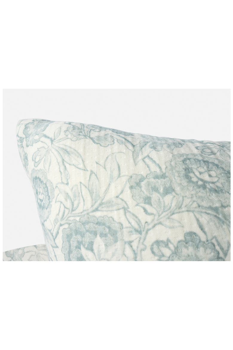 Balboa Organic Matelassé Print Decorative Pillow Cover, Alternate, color, UNDYED W/ DEW