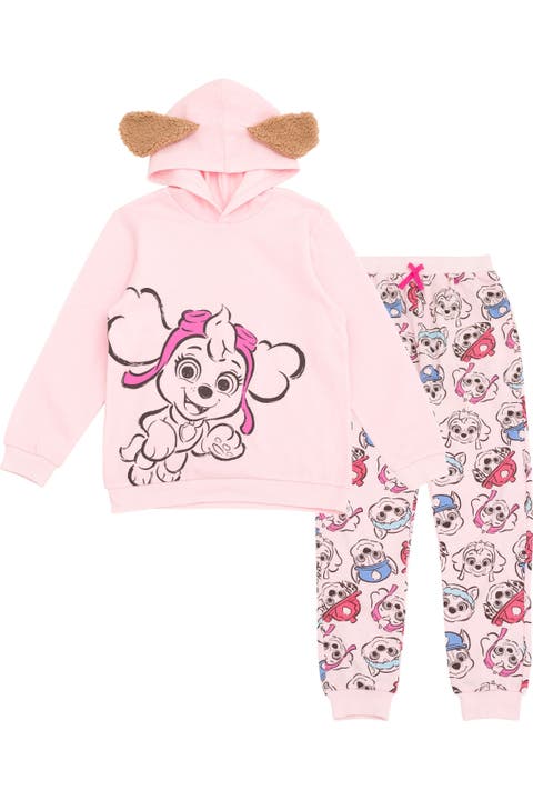 Fleece Hoodie and Jogger Set