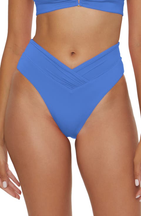 Color Code High Waist Bikini Bottoms
