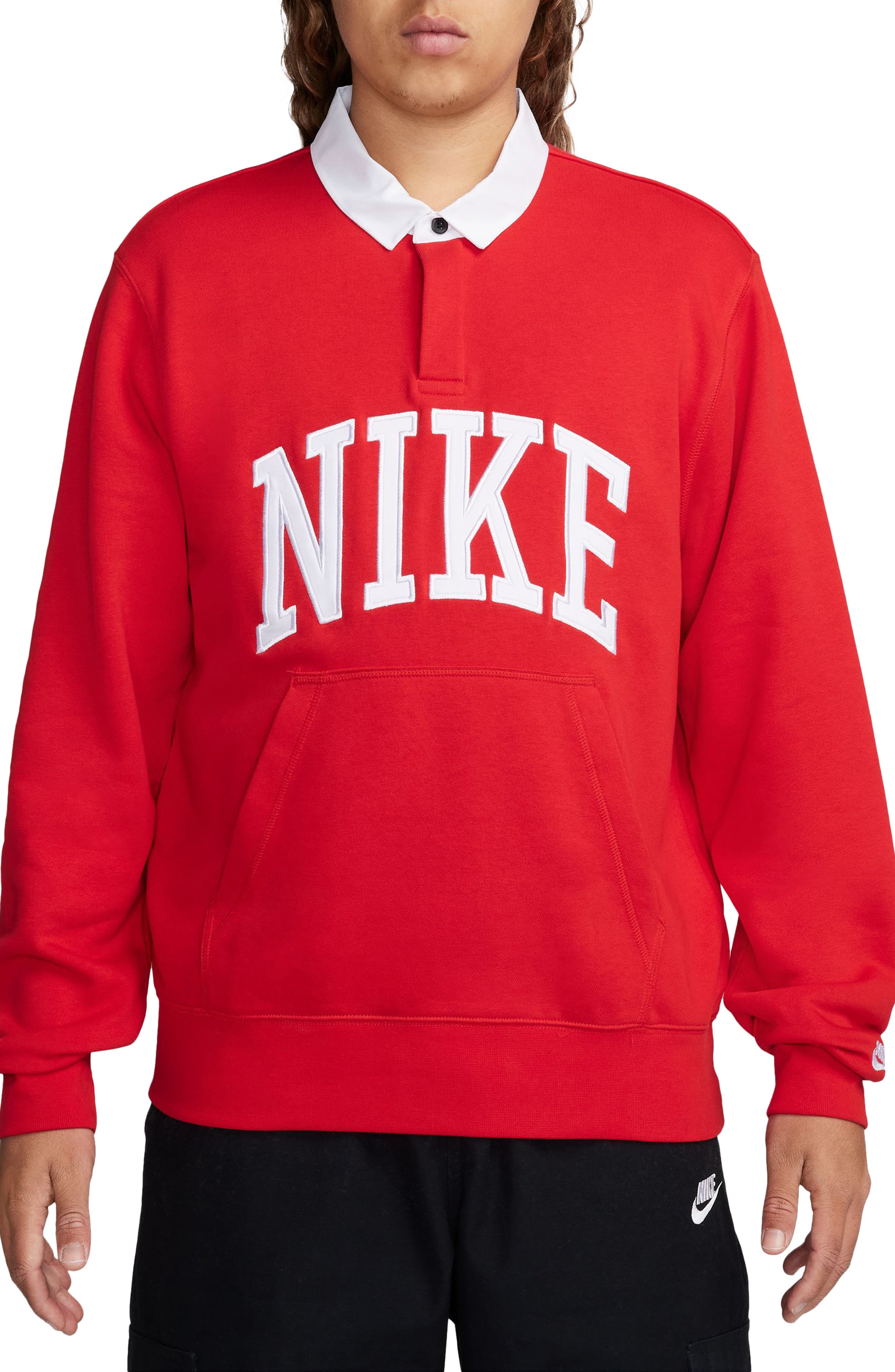 Nike Club Rugby Logo Graphic Sweatshirt