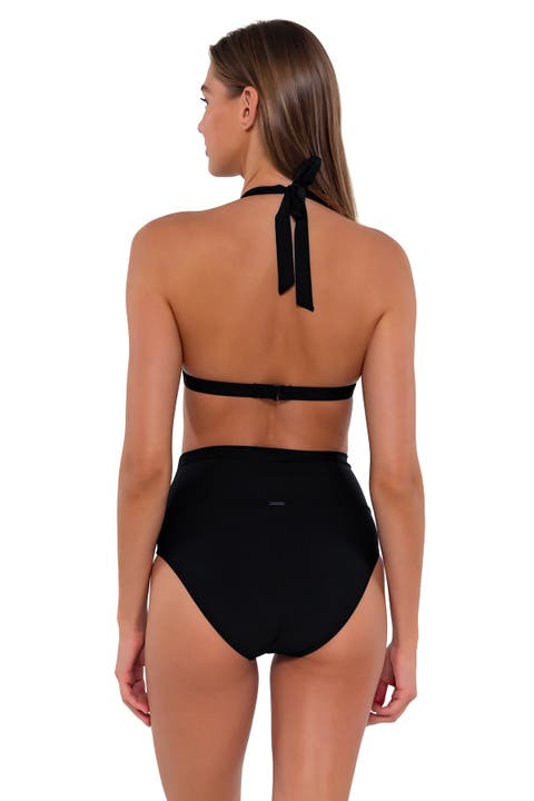 Hannah High Waist Bikini Swim Bottoms