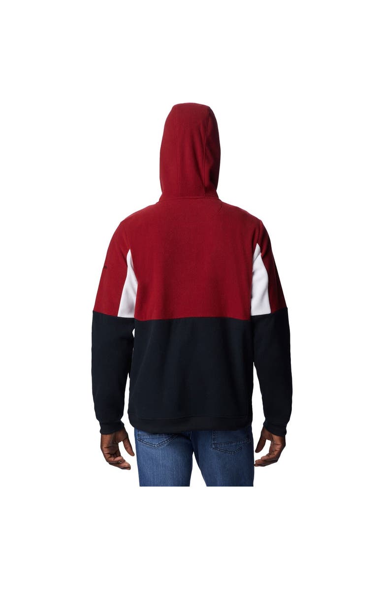 Columbia Men's Columbia Black South Carolina Gamecocks Lodge Quarter-Zip Hoodie, Alternate, color, 