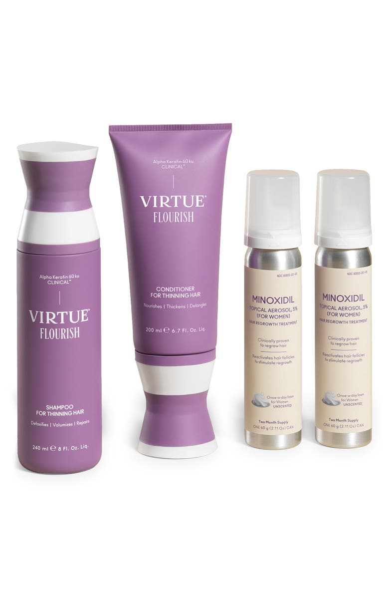 Virtue<sup>®</sup> Flourish<sup>®</sup> Hair Growth Treatment for Moderate to Severe Hair Loss, Alternate, color, 