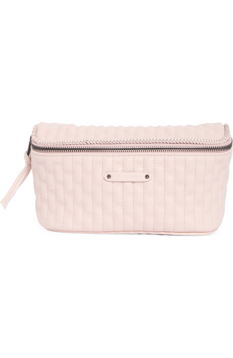 Longchamp Amazone Quilted Leather Belt Bag, Main, color, Pale Pink