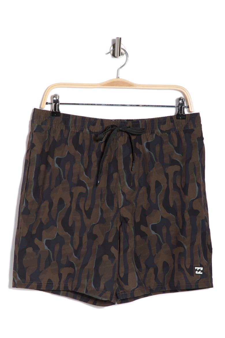 Zion Volley Swim Trunks, Alternate, color, SLATE BLACK