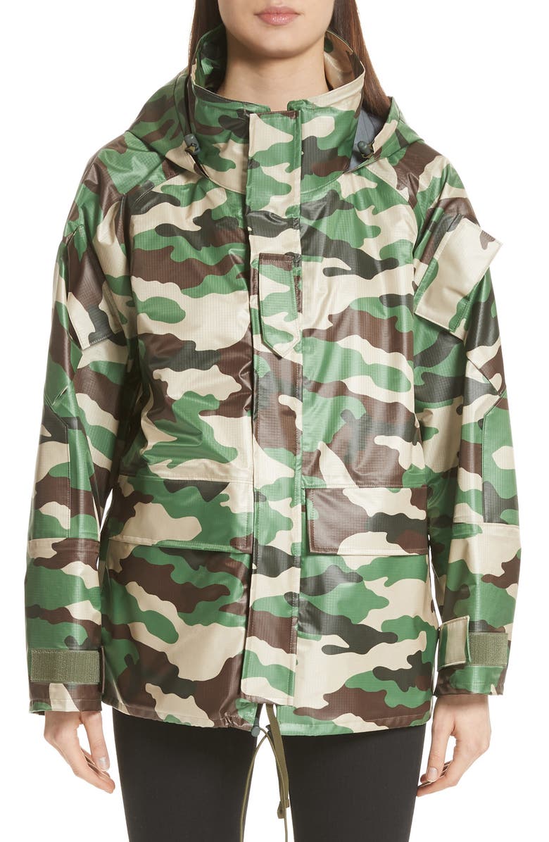 Junya Watanabe Camo Nylon Jacket, Main, color,