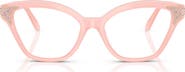 Swarovski 54mm Cat Eye Optical Glasses