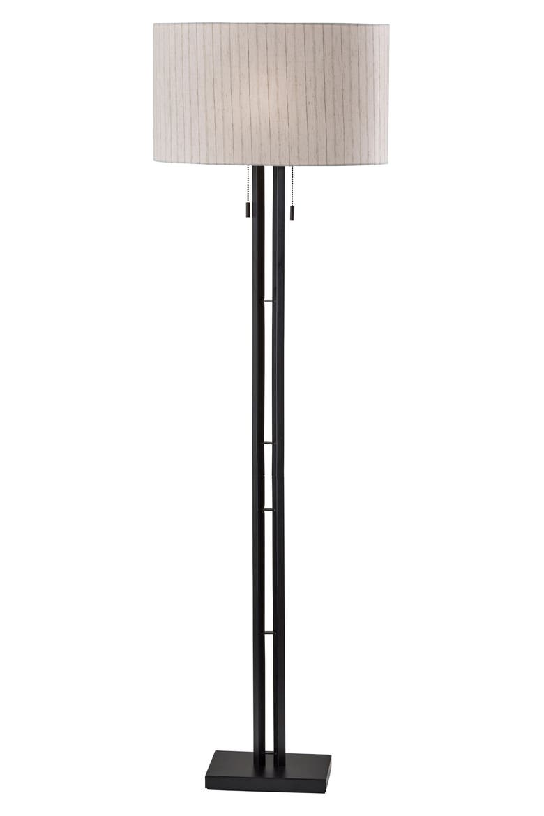 Foster Floor Lamp, Main, color, BLACK