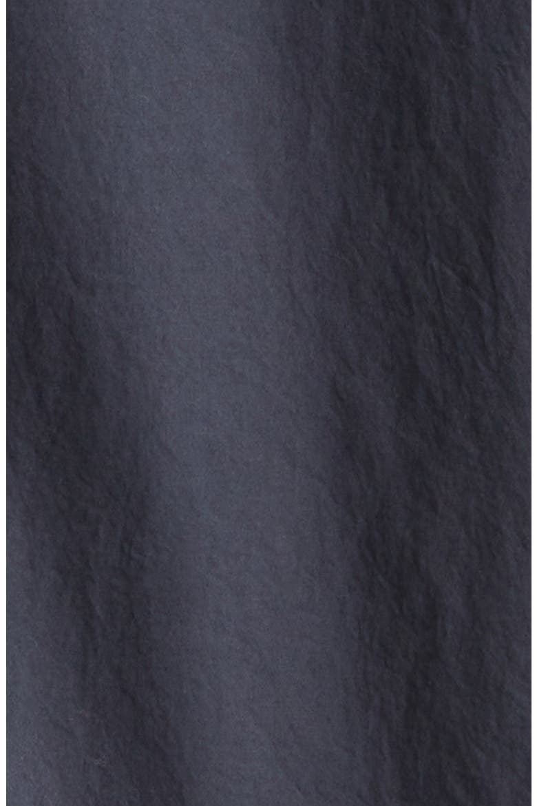 Compass Patch Stretch Cotton Canvas Overshirt, Alternate, color, NAVY BLUE