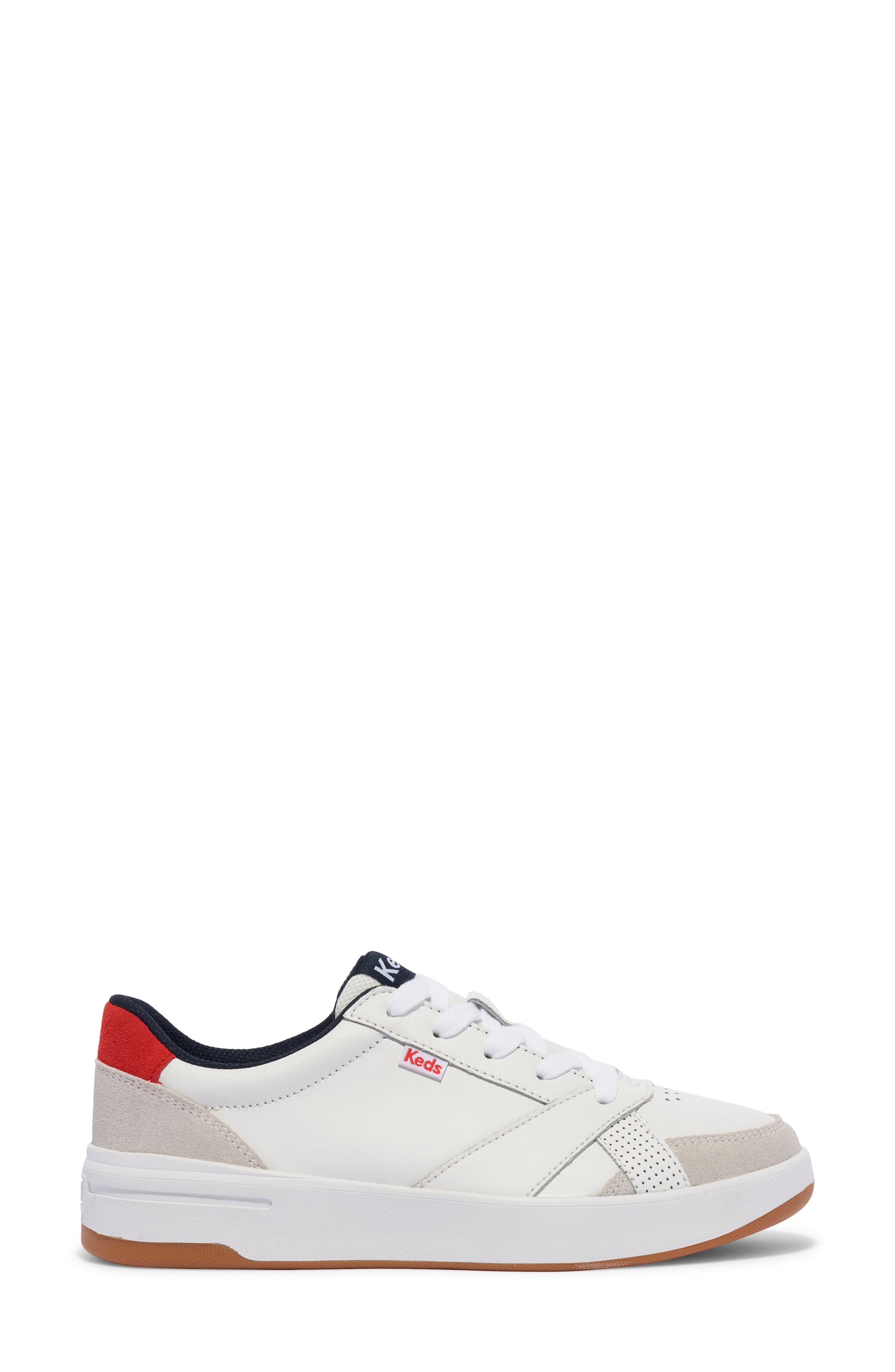 Keds<sup>®</sup> The Court Leather Sneaker, Alternate, color, 