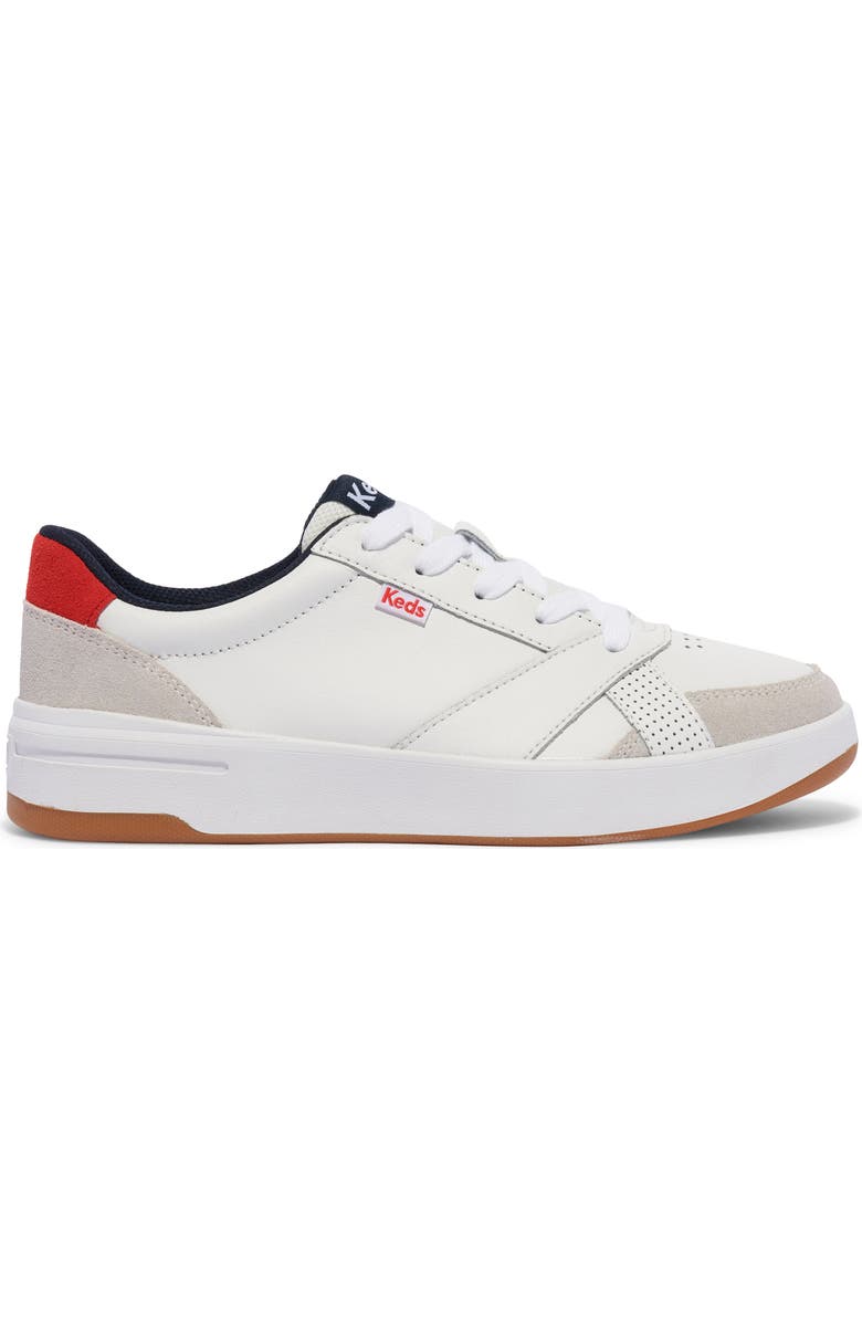 Keds<sup>®</sup> The Court Leather Sneaker, Alternate, color,