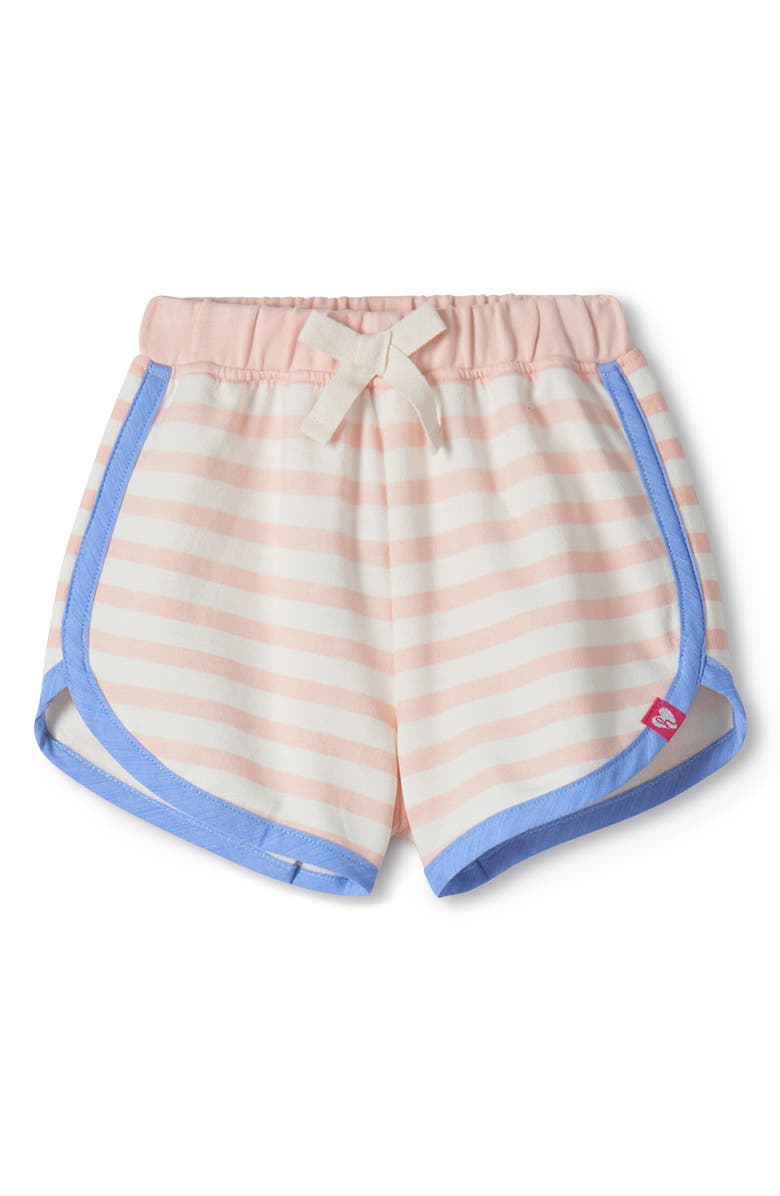 Hatley Kids' Elephant Eyelet Cotton T-Shirt & Shorts Set, Alternate, color, Pink