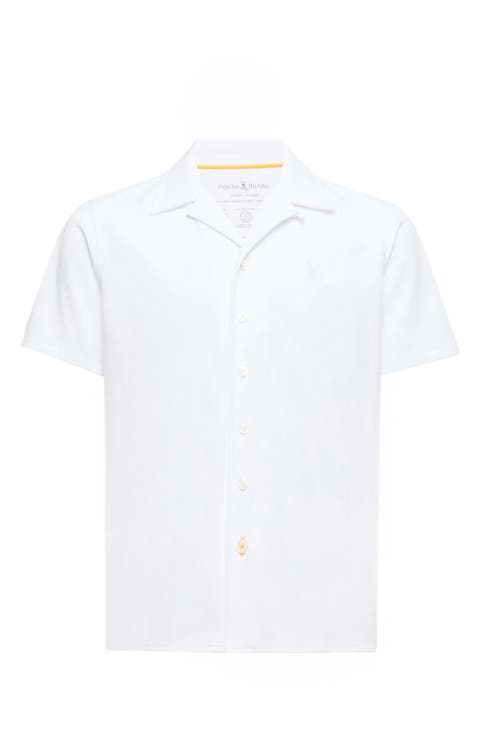 Kids' Bryan Pima Cotton Blend Camp Shirt (Big Kid)