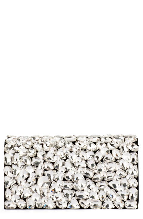 Renata Crystal Encrusted Clutch