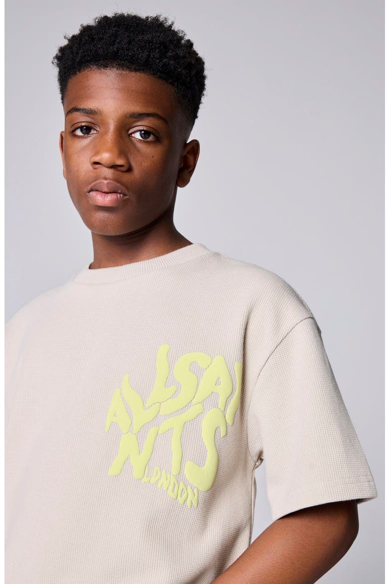 Kids' Orlando Graphic Waffle T-Shirt, Alternate, color, NEUTRAL