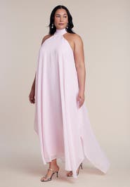 ELOQUII Dramatic Chiffon Kaftan Gown