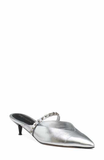 McQueen City Pointed Toe Mary Jane Mule