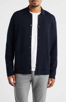 Milano Stitch Merino Wool Cardigan