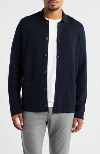 Milano Stitch Merino Wool Cardigan