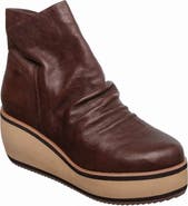 ANTELOPE Flora Platform Wedge Bootie