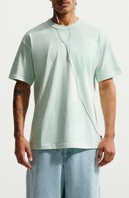 Nike Sportswear Embroidered Swoosh Cotton T-Shirt