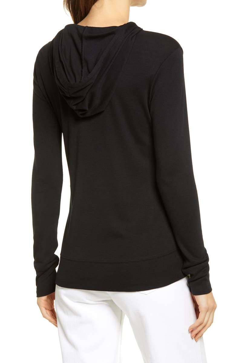 Caslon<sup>®</sup> Knit Hoodie, Alternate, color,