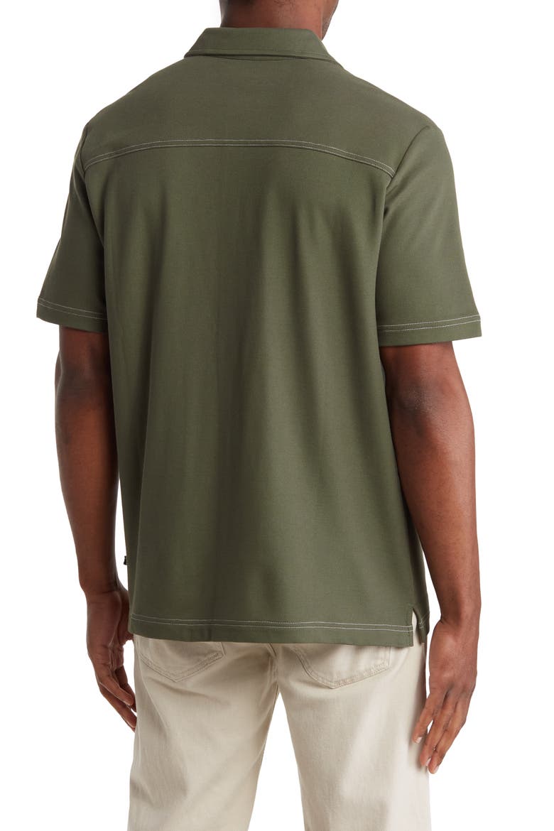 Emfielder 2.0 Camp Shirt, Alternate, color, PALM MOSS