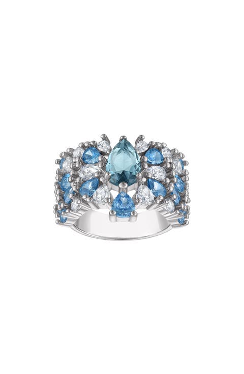 London Sky Blue Statement Ring